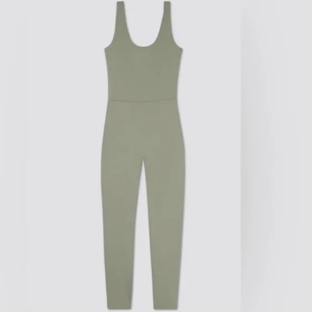 Girlfriend collective agave scoop unitard